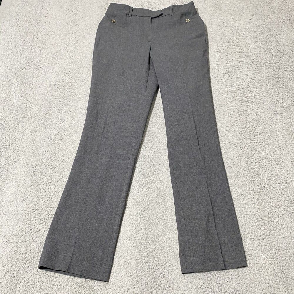 Delta Airlines Pants Womens 4 (28x32) Gray Trouser Employee Office Uniform Work